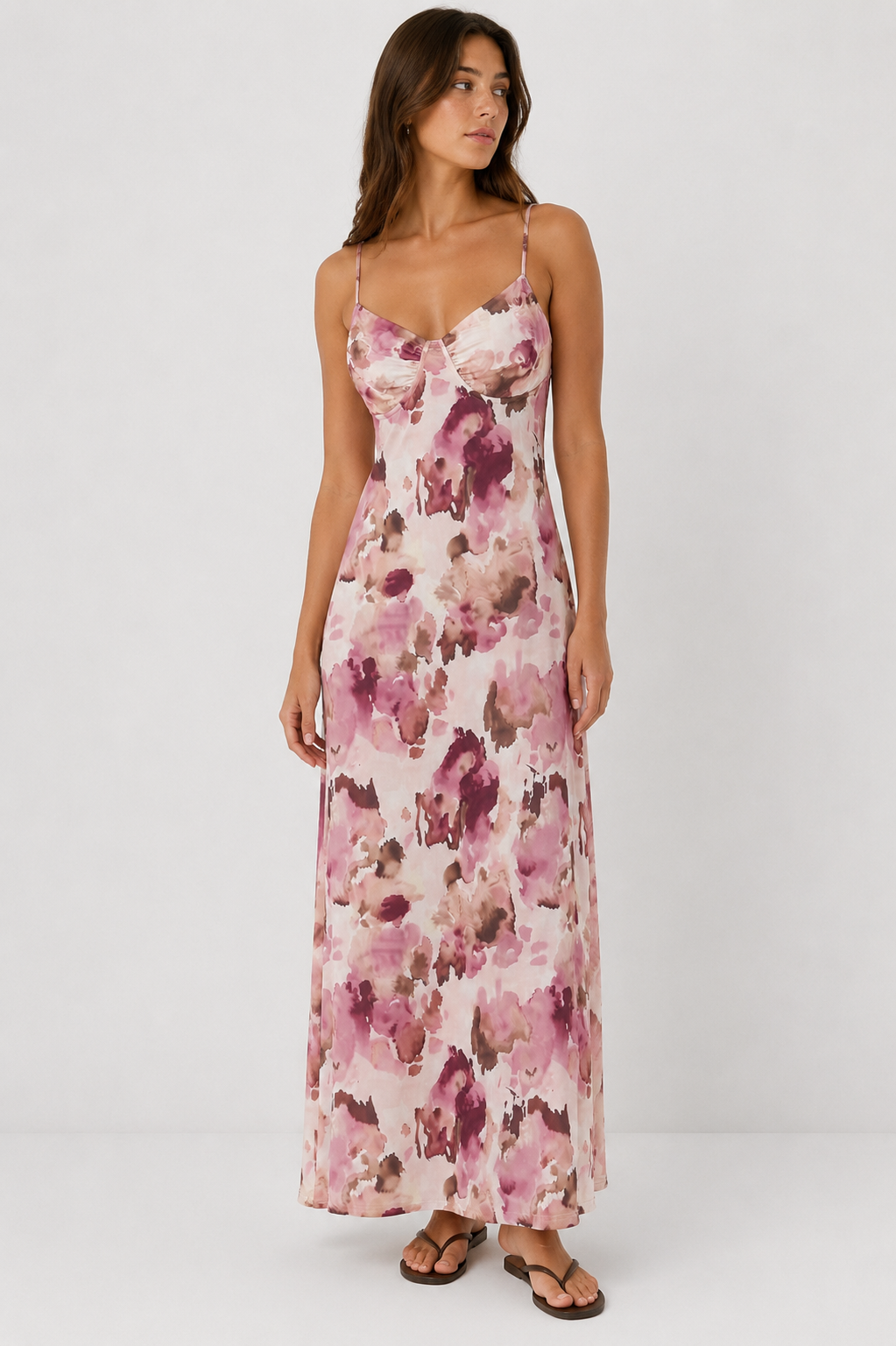 Vintage Rose Maxi Dress