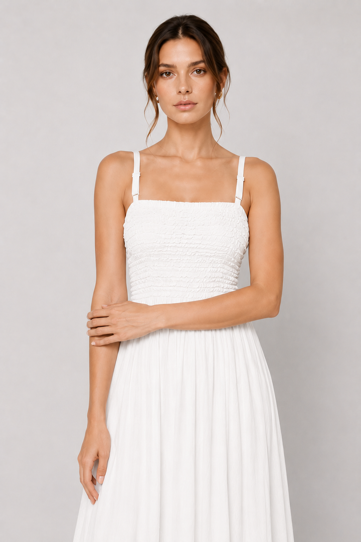 Smocked Maxi Dress