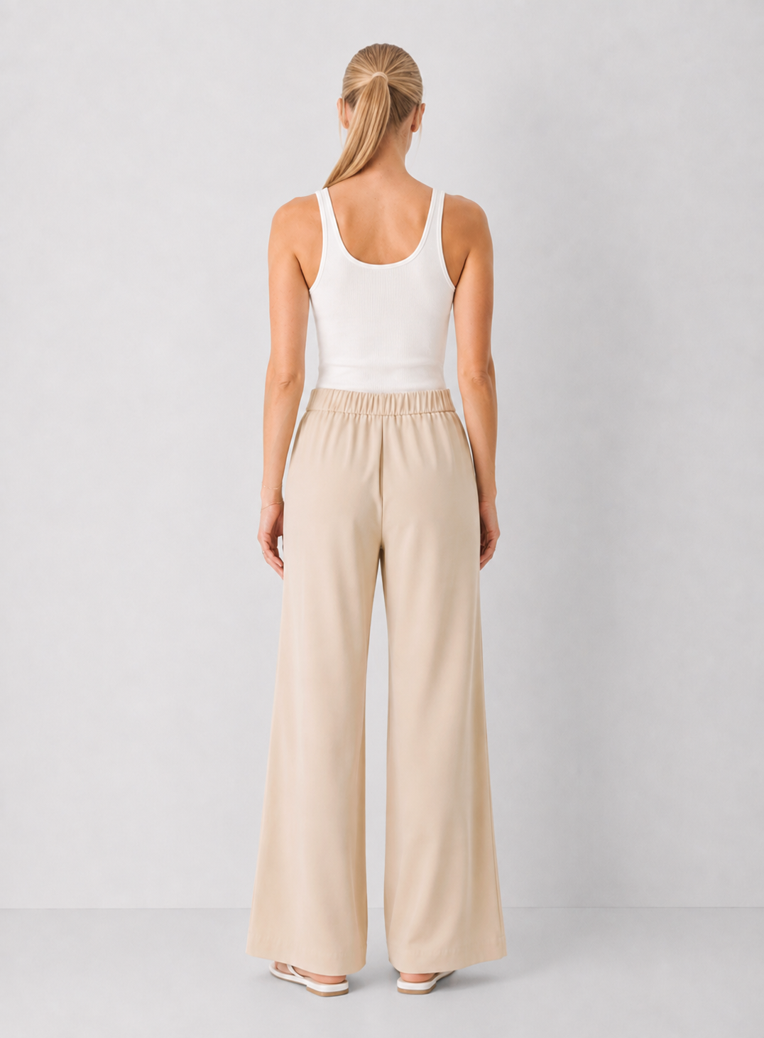 Preorder Pull-on Wide Leg Pants