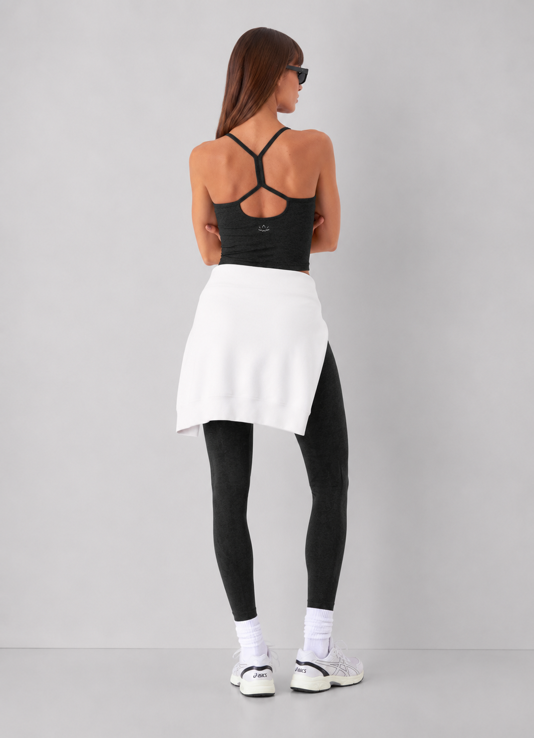 Beyond Yoga Space Dye Slim Racerback Cropped Tank Top