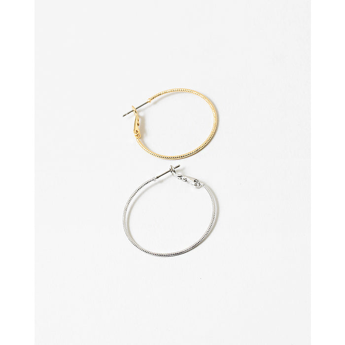 Small Classic Hoop Earring