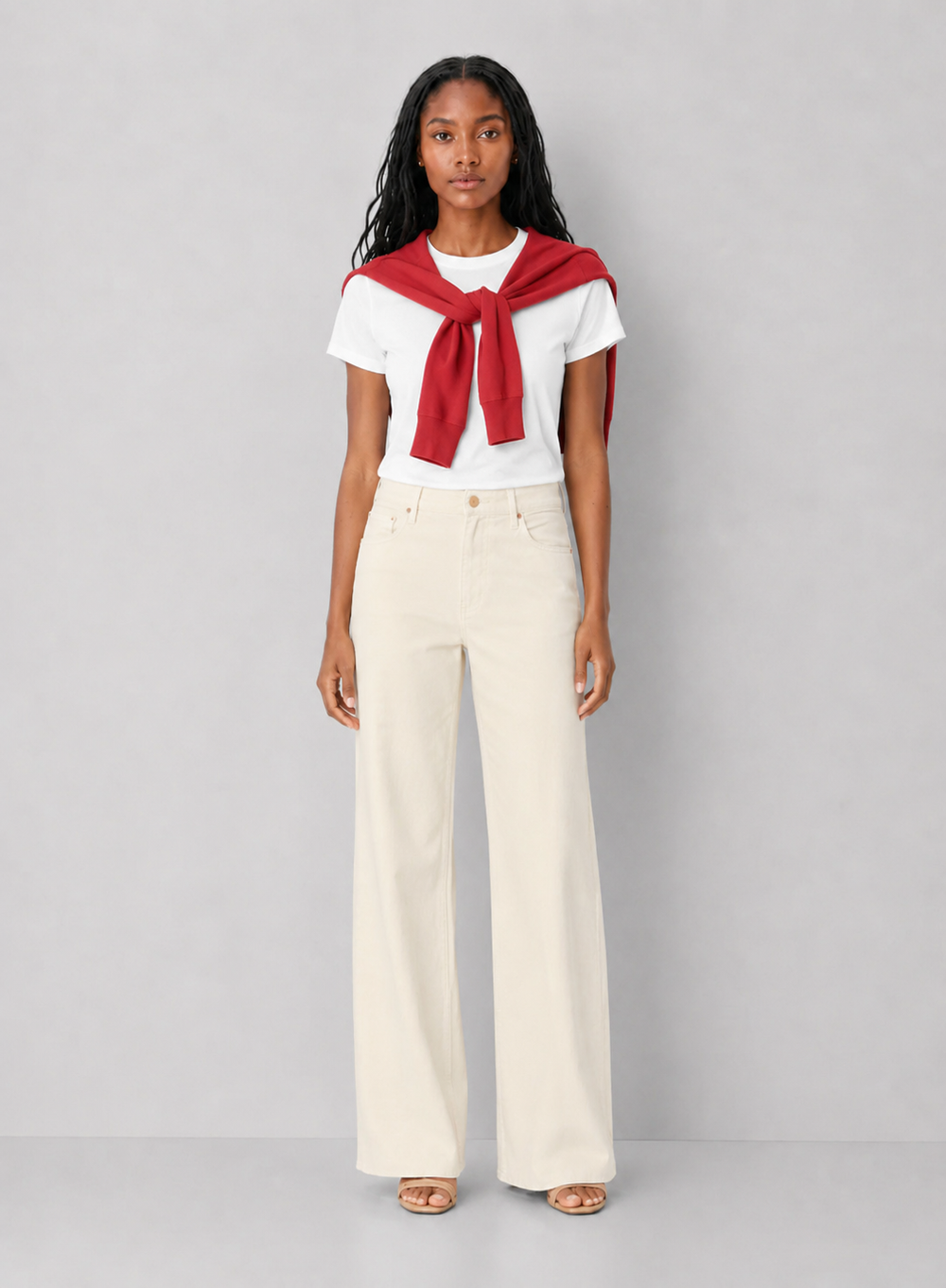 Dear John Denim Fiona Wide Leg Jeans – Wheat
