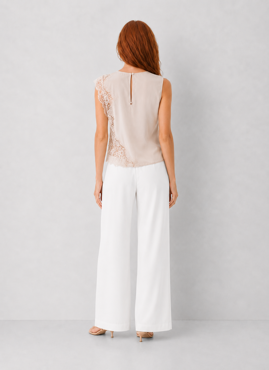 Lace Detail Dress Top