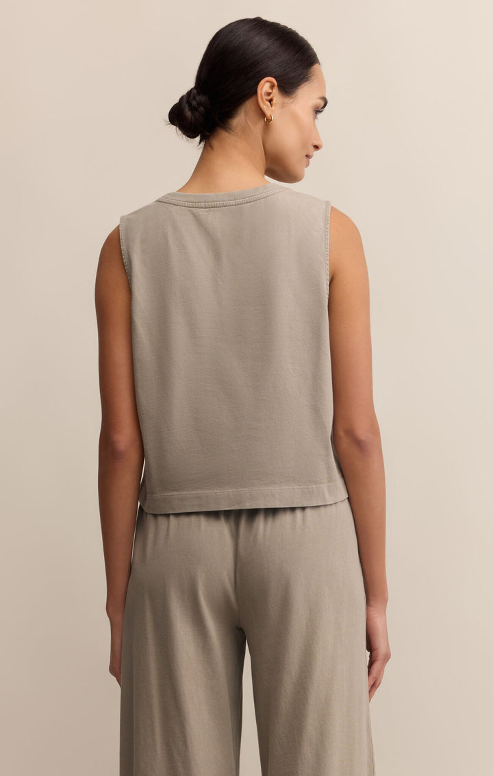 Z Supply Sloane Jersey Muscle Tank Top