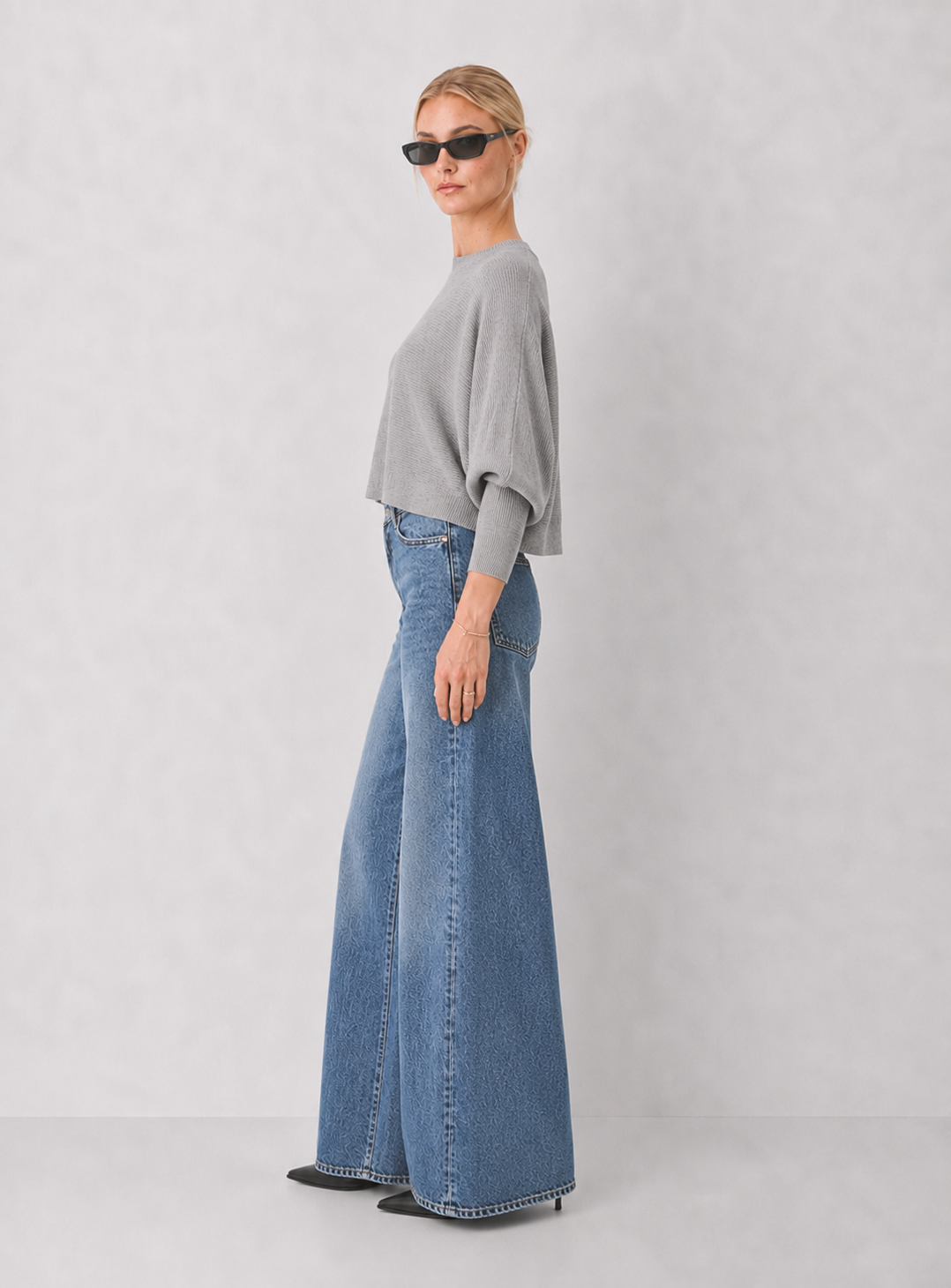 Dolman Sleeve Sweater Top