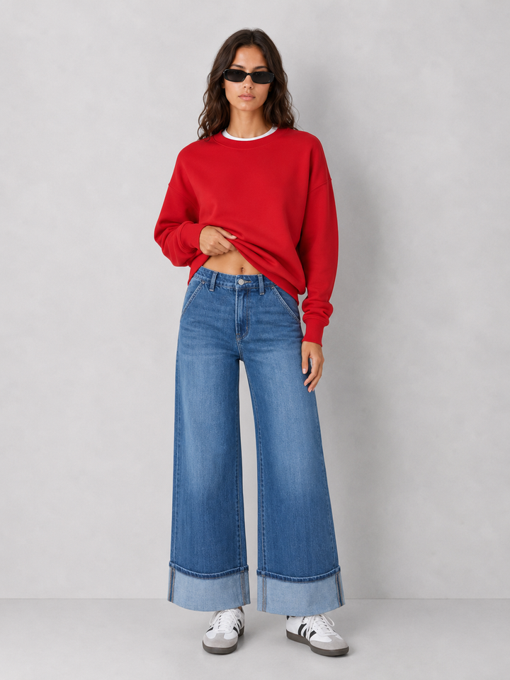 Vervet Novelty Cuff Jeans