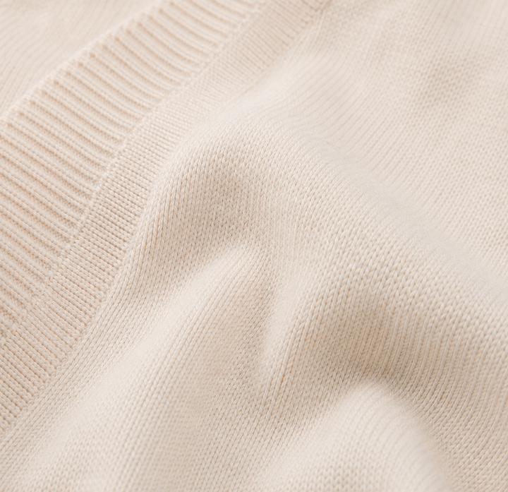 V-Neck Double Layer Sweater