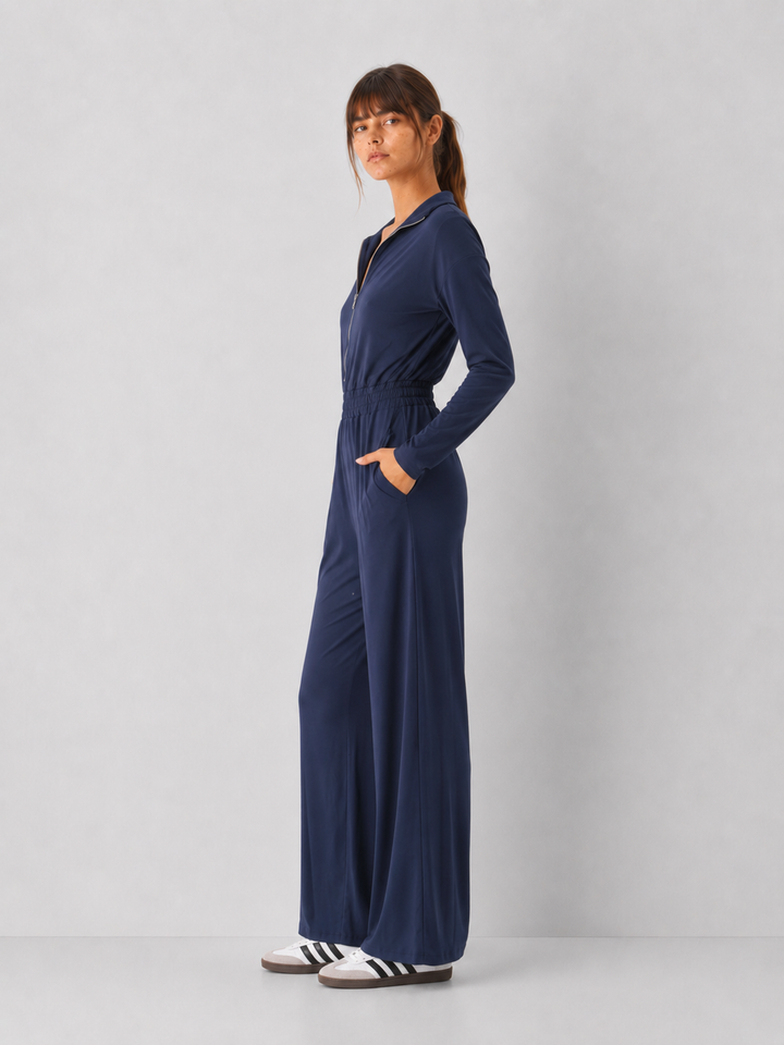 Claire Zipper Jumpsuit - FINAL SALE