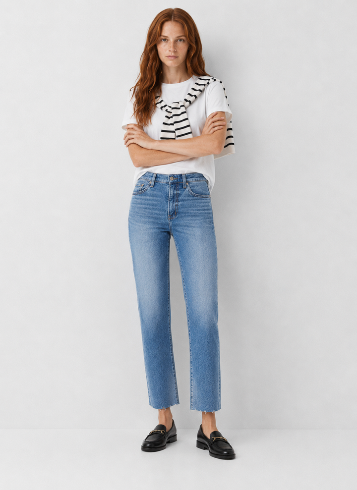 Pistola Charlie High Rise Straight Jeans - Rhythm Vintage