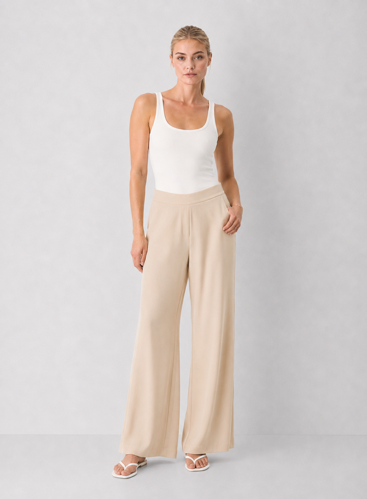 Preorder Pull-on Wide Leg Pants