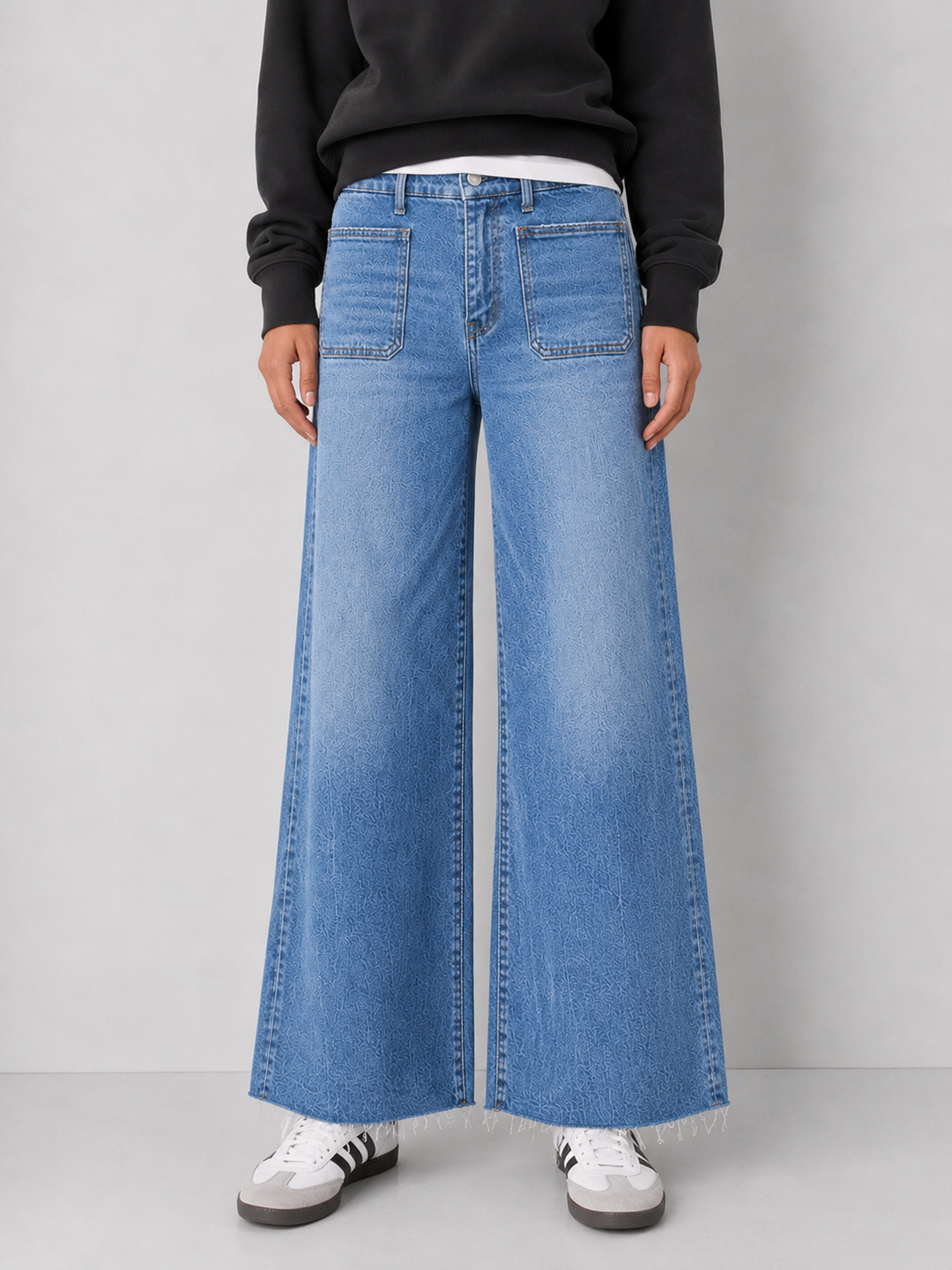 Eloise High Rise Crop Wide Leg