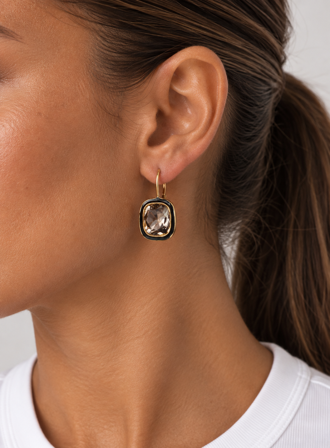 Giselle Crystal Drop Earrings