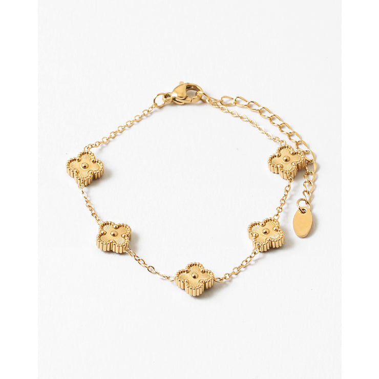 Clover Gold Bracelet