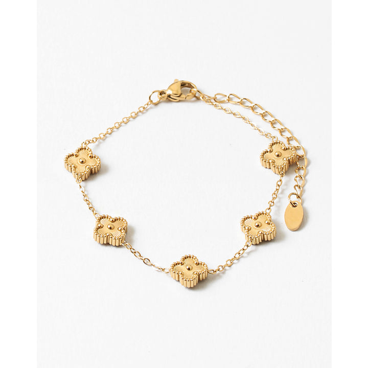Clover Gold Bracelet