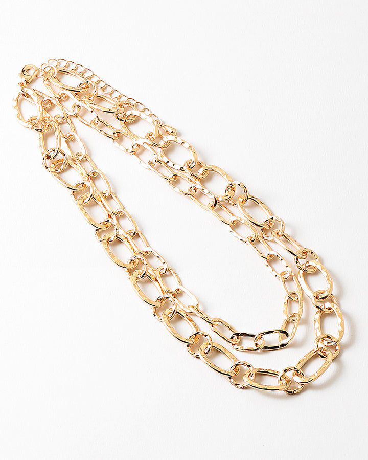 Double Layer Link Necklace