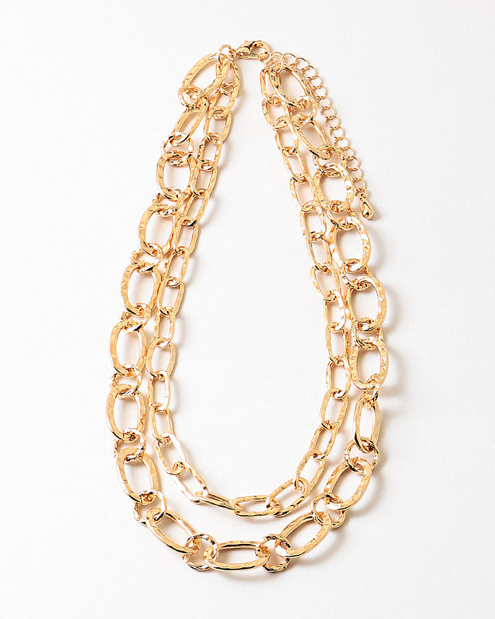 Double Layer Link Necklace