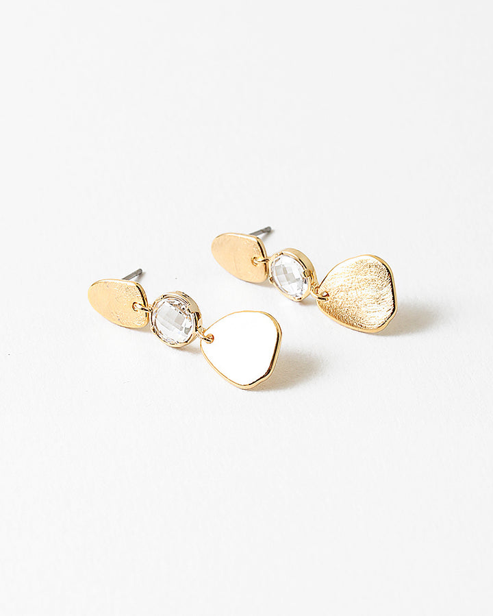 Stone Drop Earring