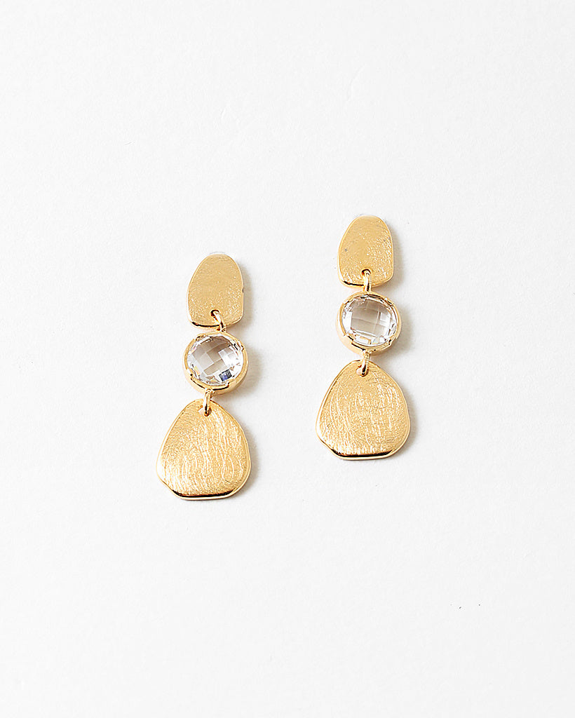Stone Drop Earring