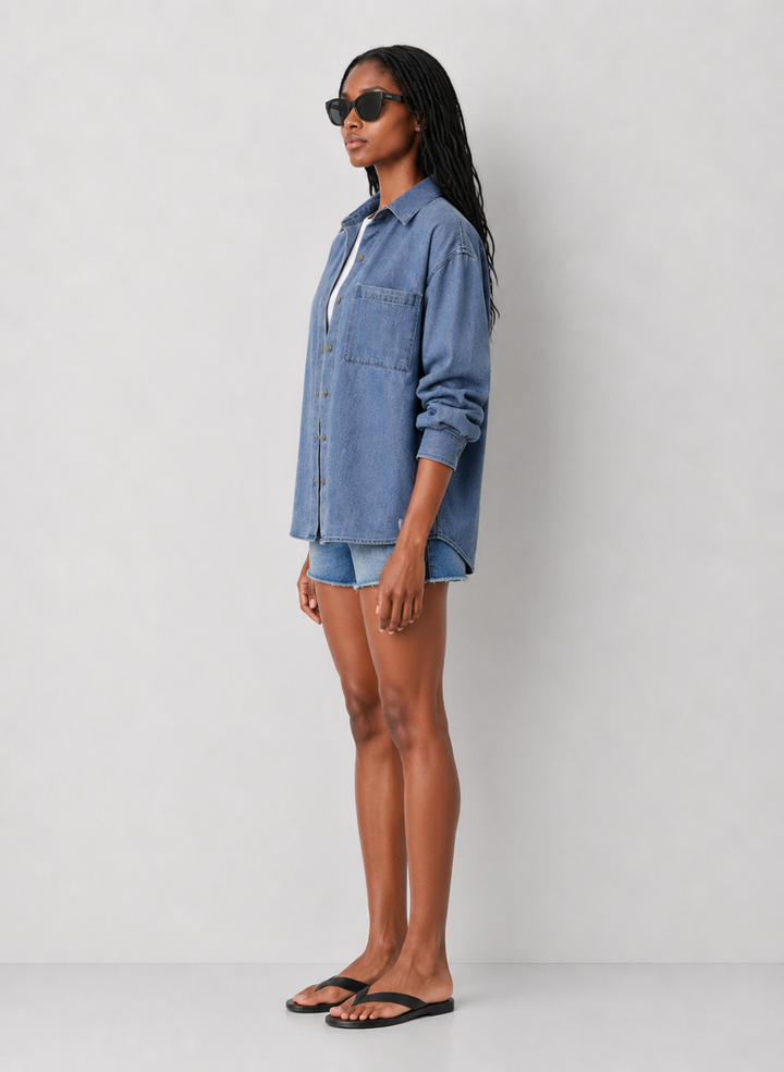 Z Supply The Perfect Twill Button Up