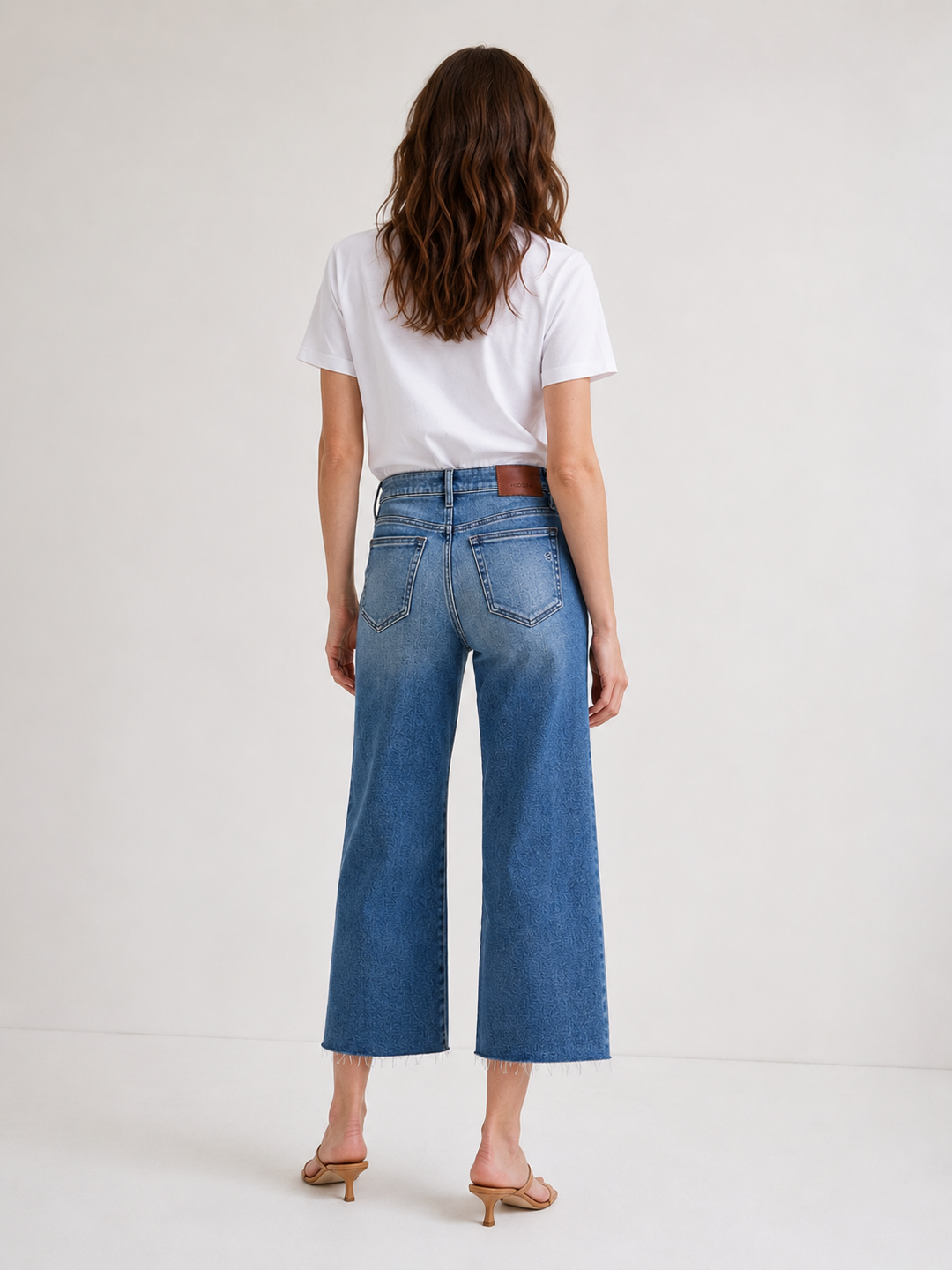 Hidden Mid Rise Cropped Dad Jean