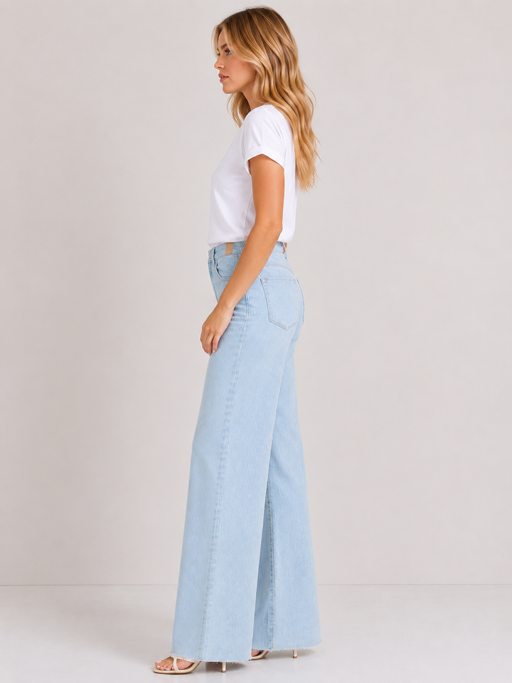 Dear John Denim Fiona Railroad Pinstripe Jeans