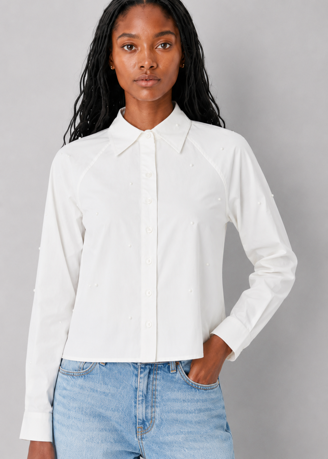 Steve Madden Tess Button Down Top