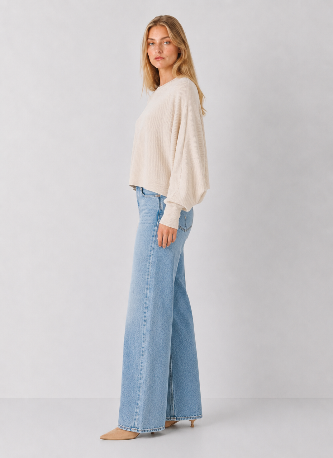 Dolman Sleeve Sweater Top