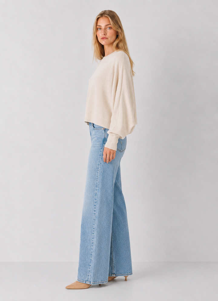 Dolman Sleeve Sweater Top