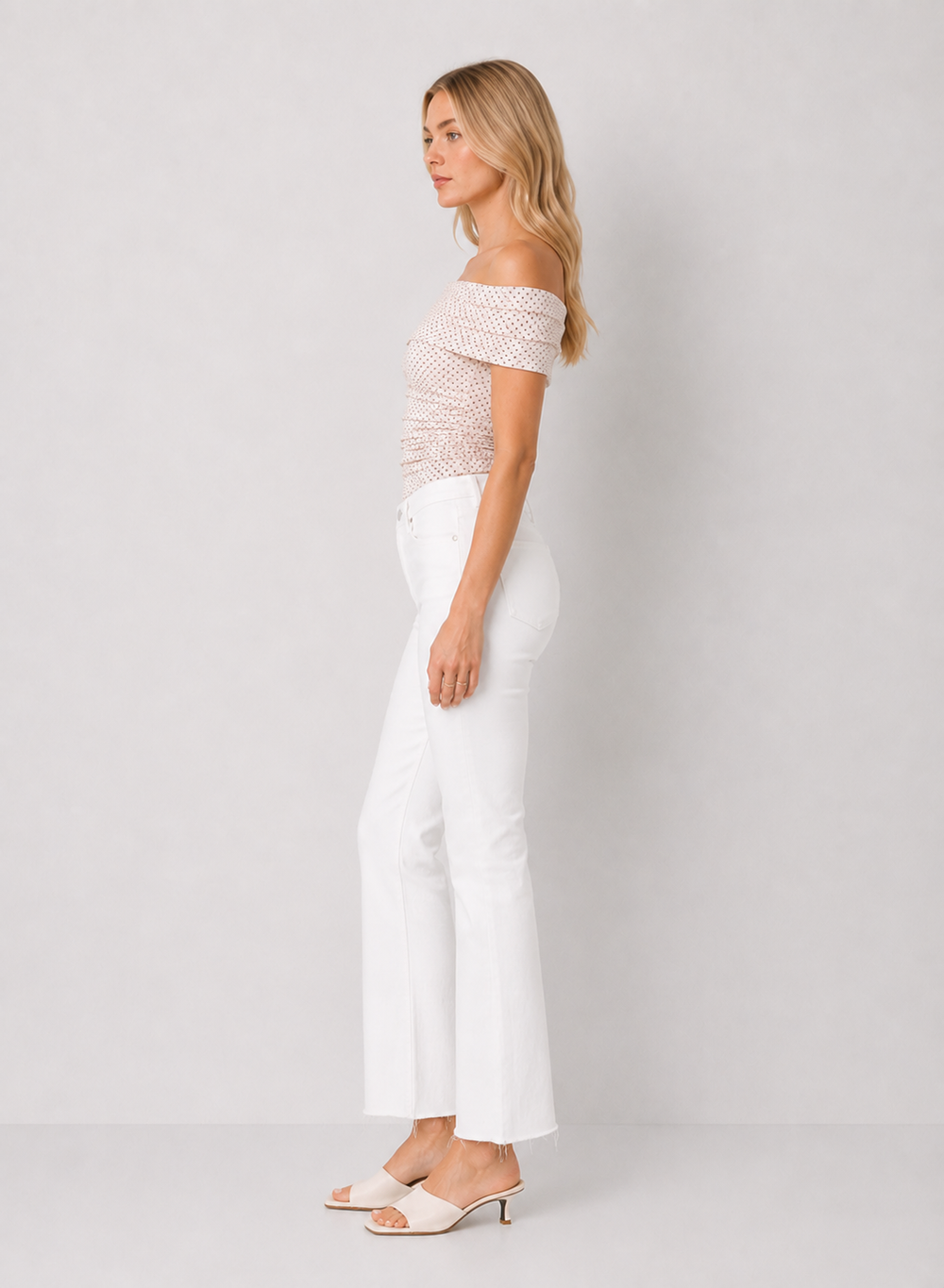 Just Black Denim Relaxed Full Length Flare