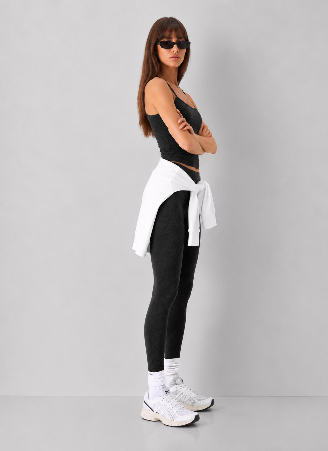 Beyond Yoga Space Dye Slim Racerback Cropped Tank Top