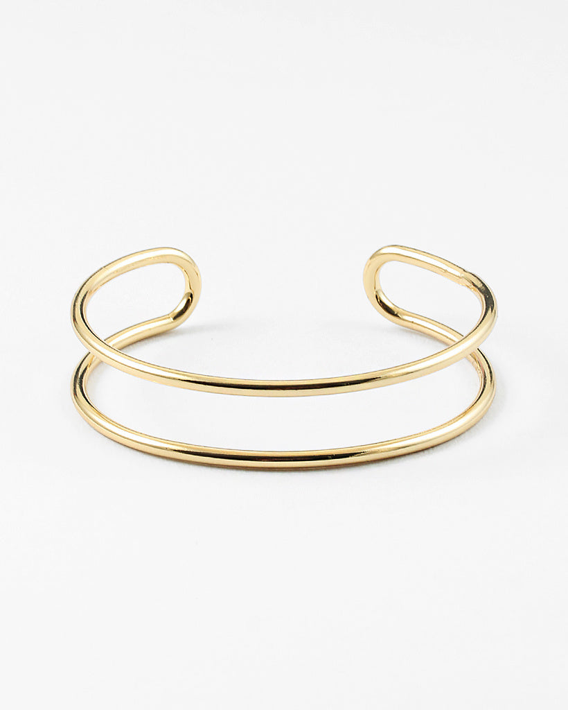 Gold Dipped Double Cuff