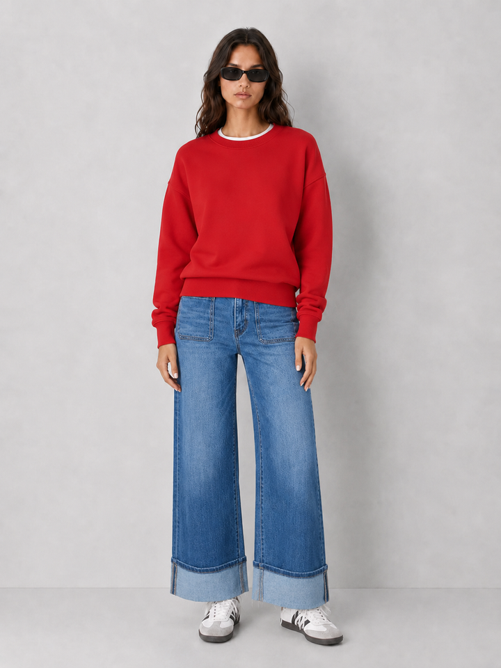Vervet Novelty Cuff Jeans