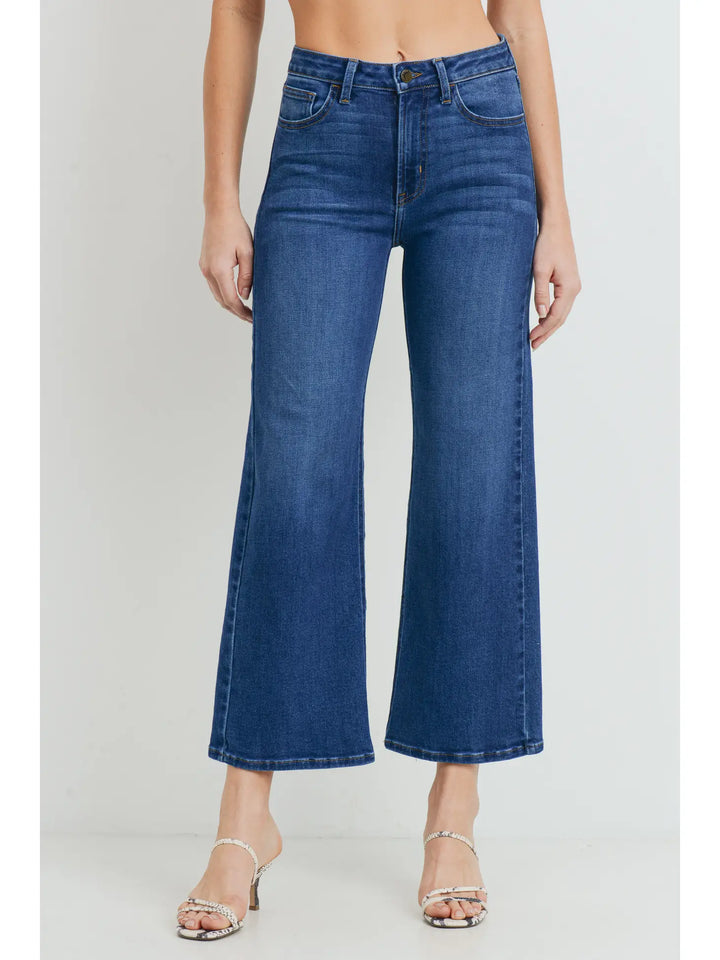 Just Black Denim HR Wide Leg- done