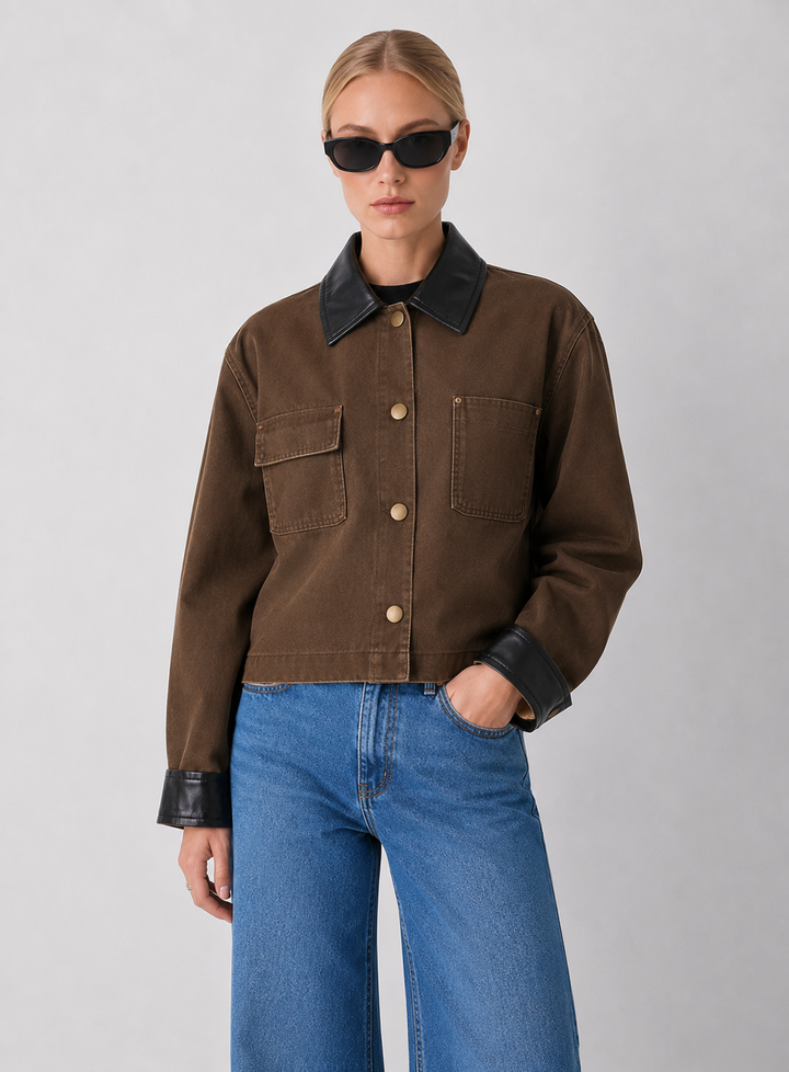 Elan Sutton Contrast Jacket