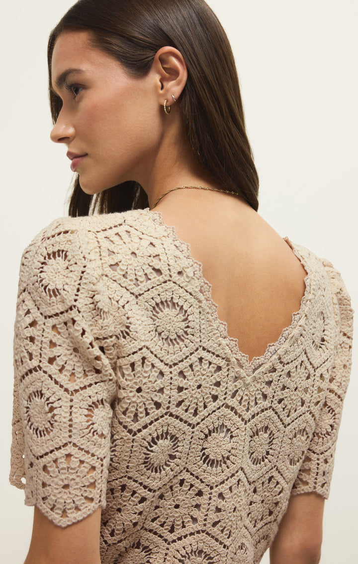 Z Supply Raquel Lace Top