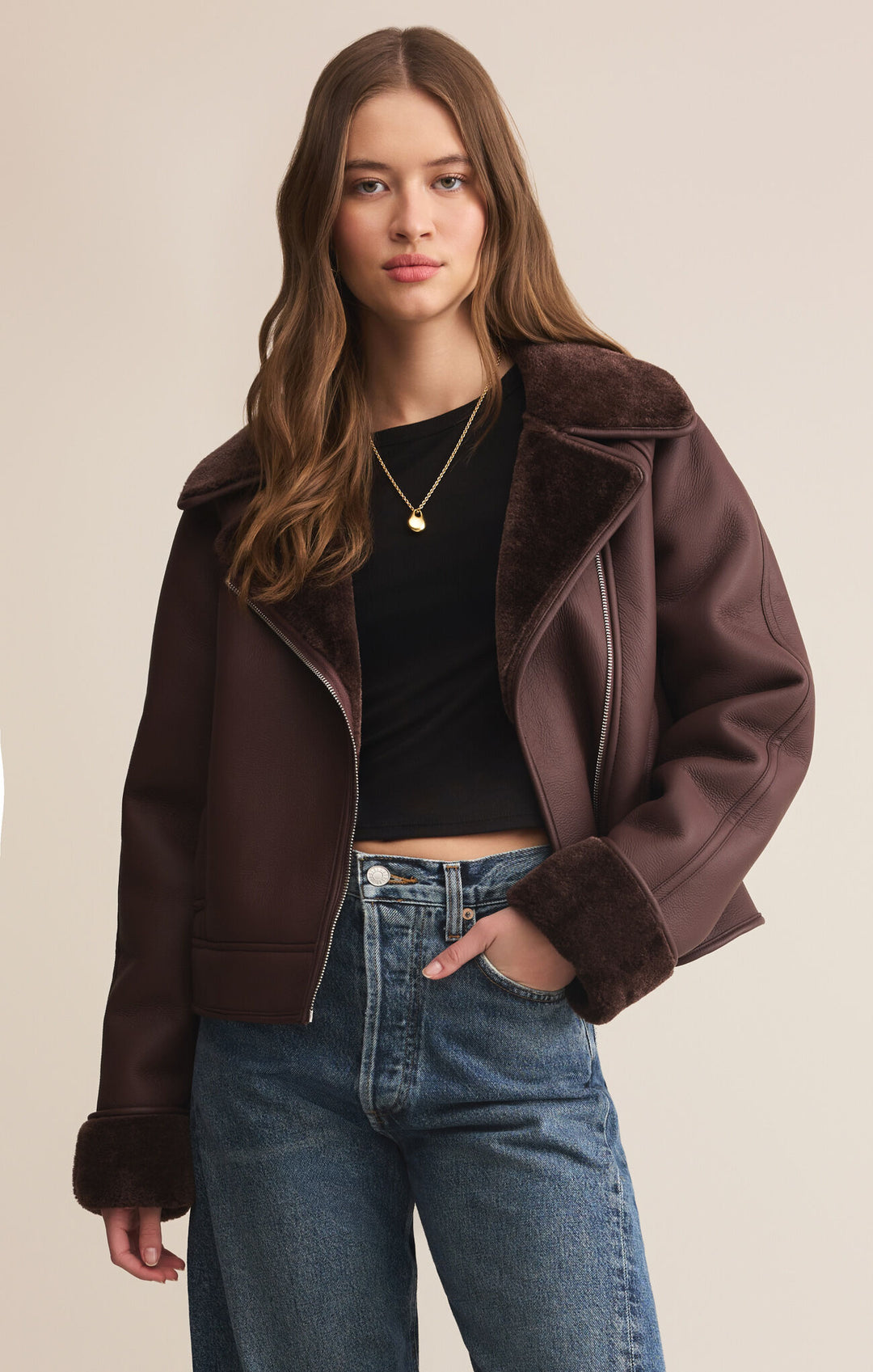 Z Supply Locklin Sherpa Jacket