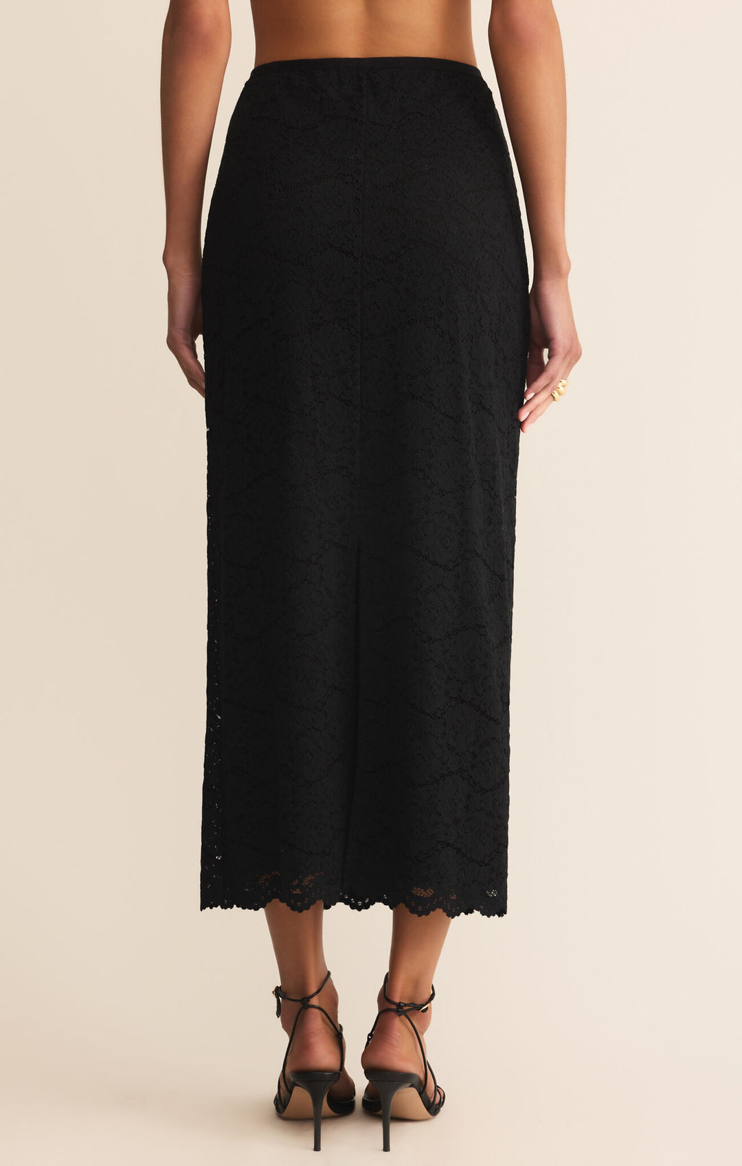 Z Supply Via Lace Midi Skirt