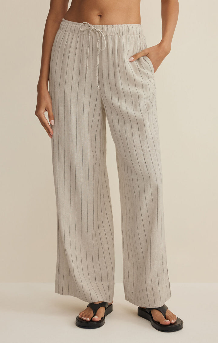 Preorder Z Supply Henri Striped Wide Leg Pants