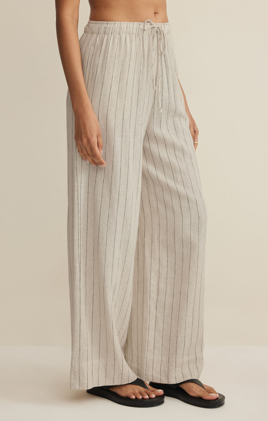 Preorder Z Supply Henri Striped Wide Leg Pants