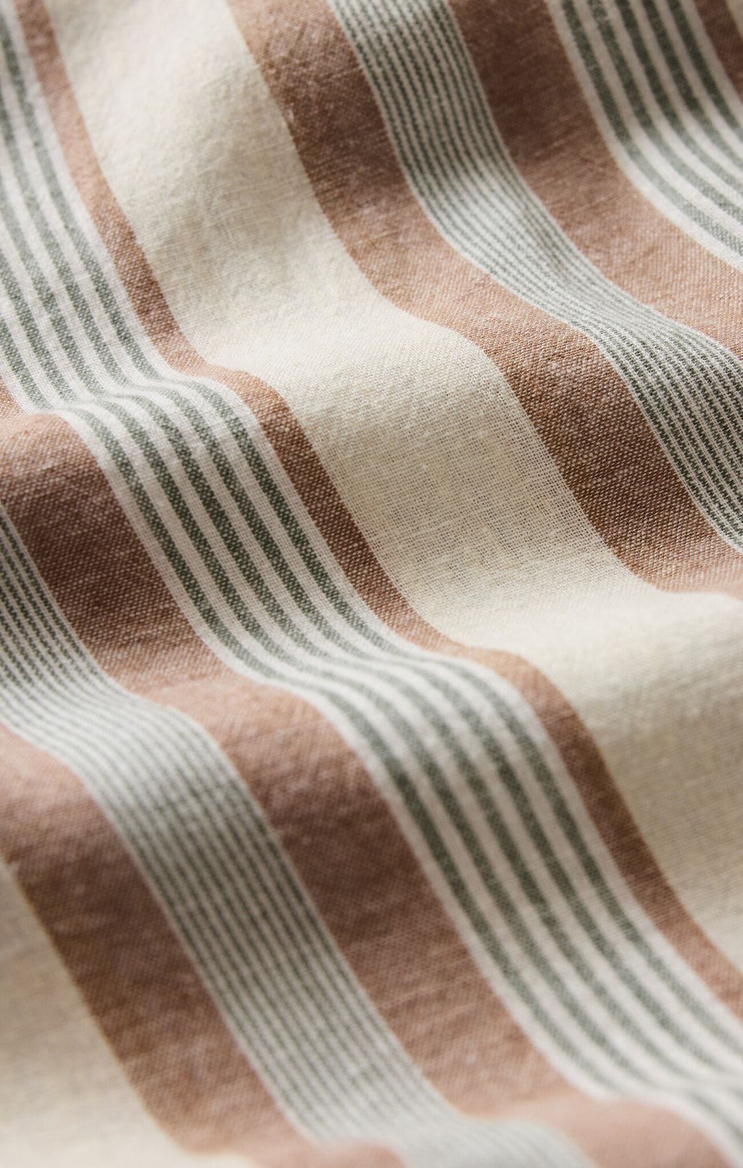 Z Supply The Perfect Striped Button Up - Island Coconut