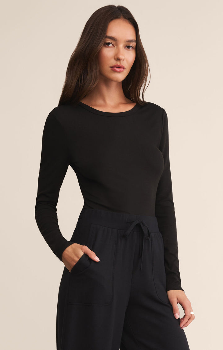 Z Supply Second Skin Crew Long Sleeve