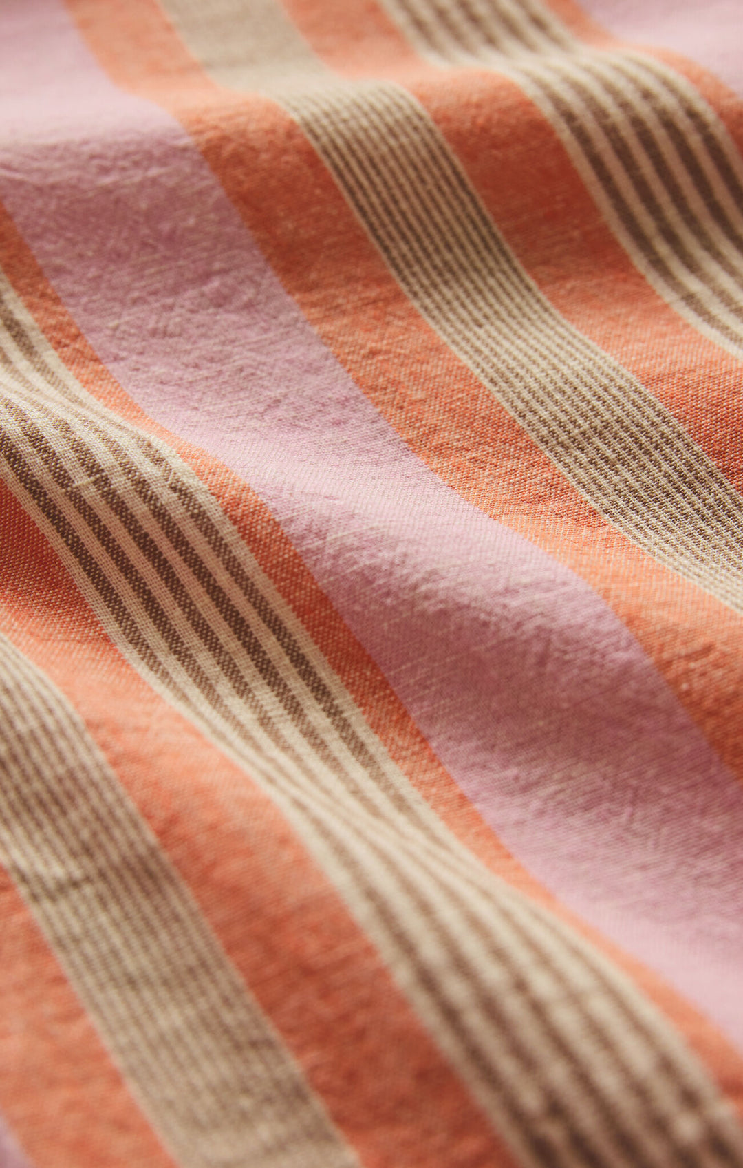 Z Supply The Perfect Striped Short - Tiger Lily