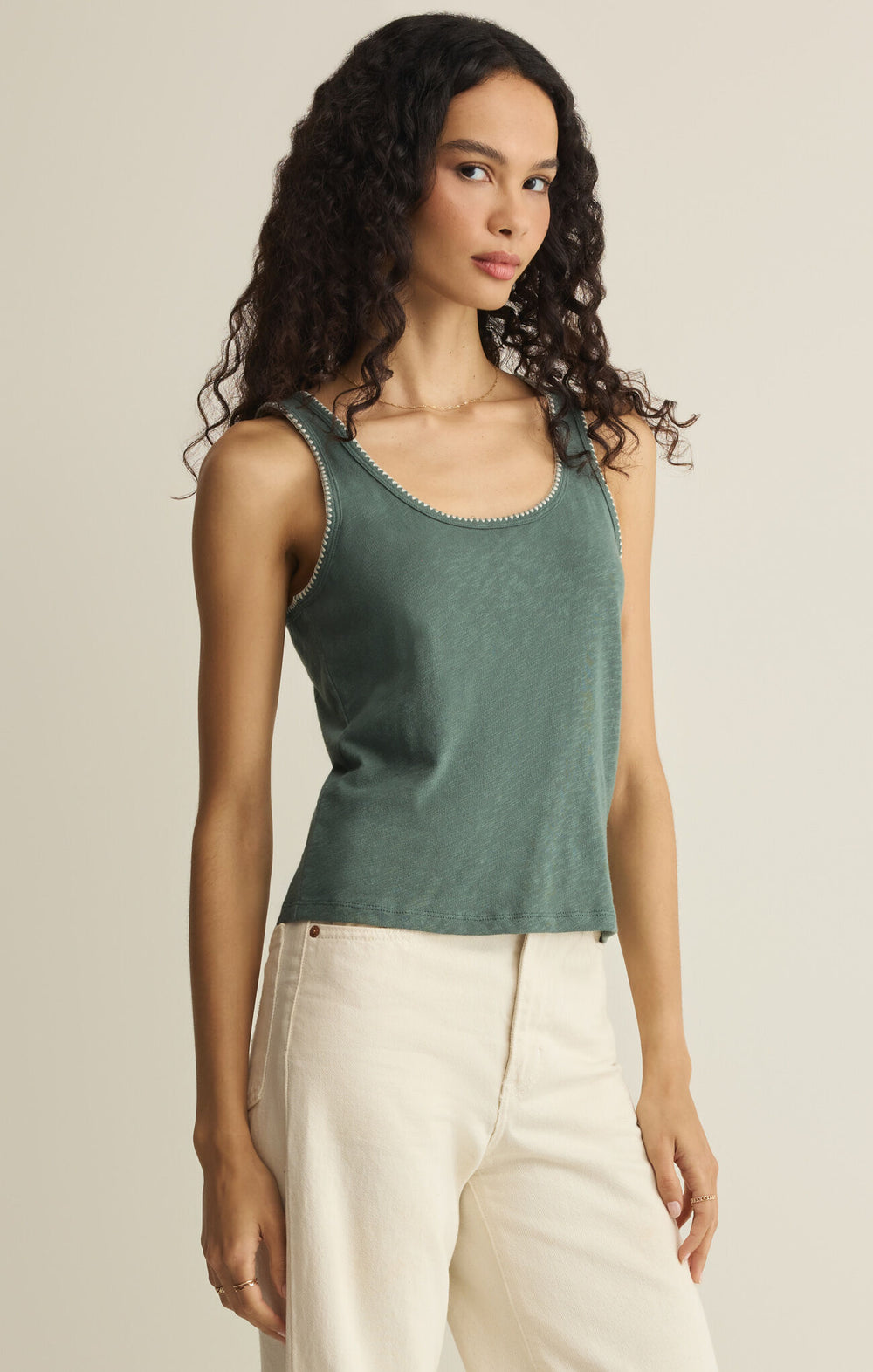 Z Supply Julian Crochet Tank Top