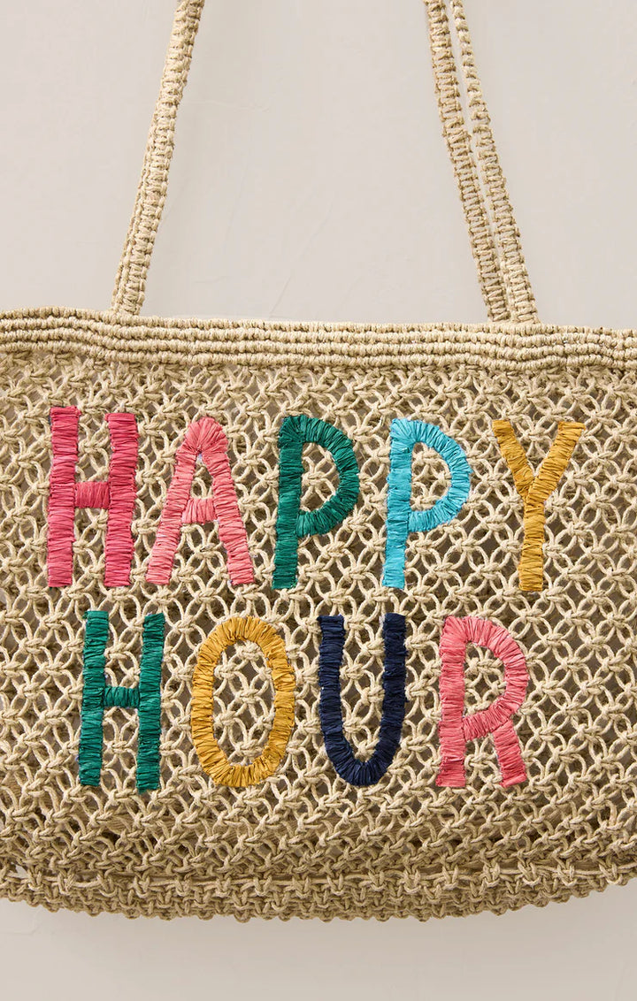 Woven Jute Tote Bag