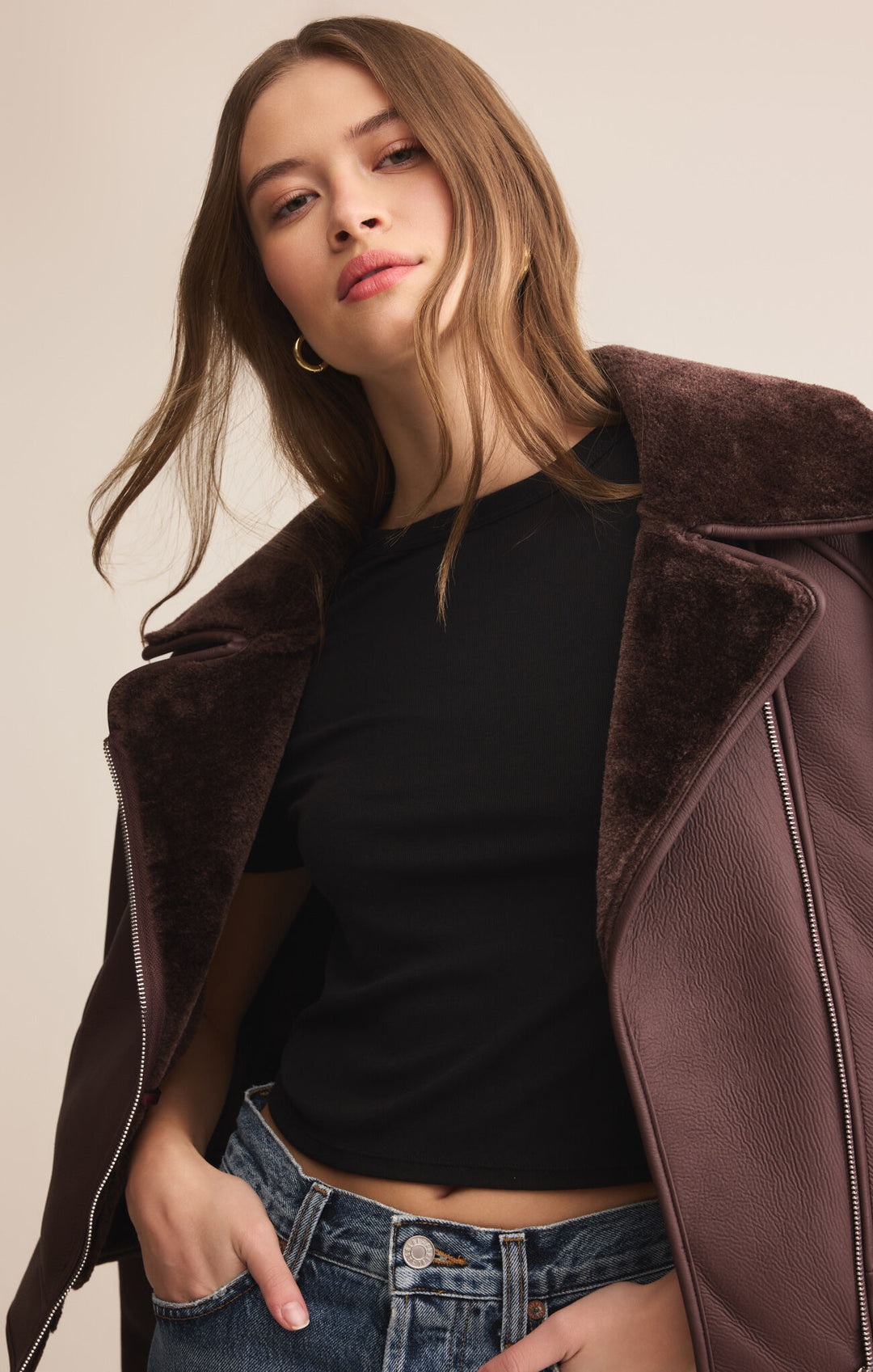 Z Supply Locklin Sherpa Jacket