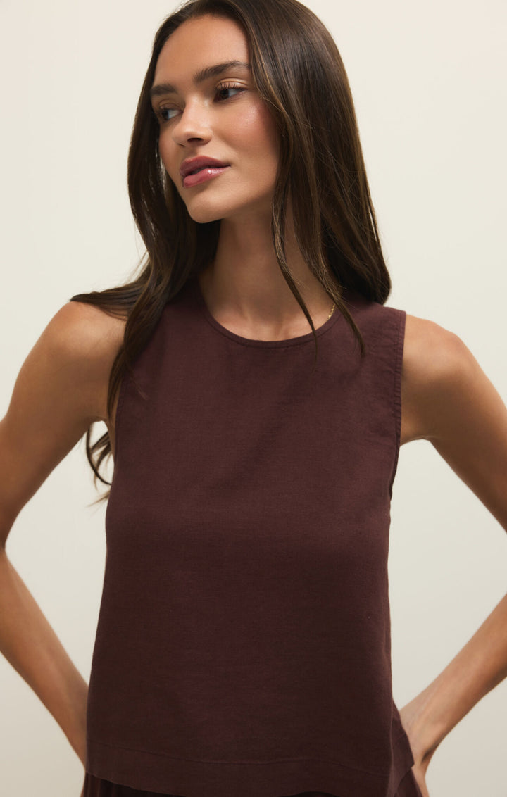 Preorder Z Supply Sloane Linen Top