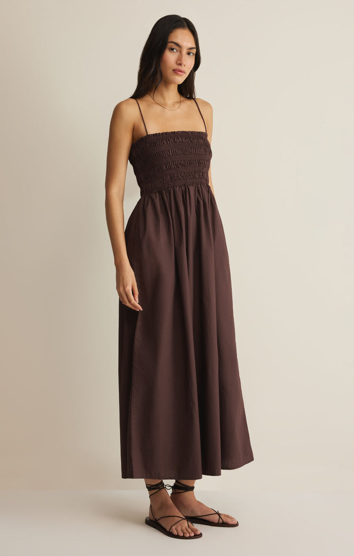 Z Supply Cornelia Poplin Maxi Dress