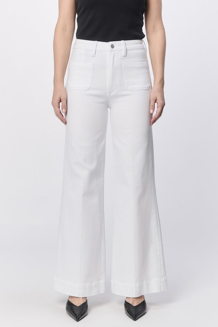 Fiona White Wide Leg Jean