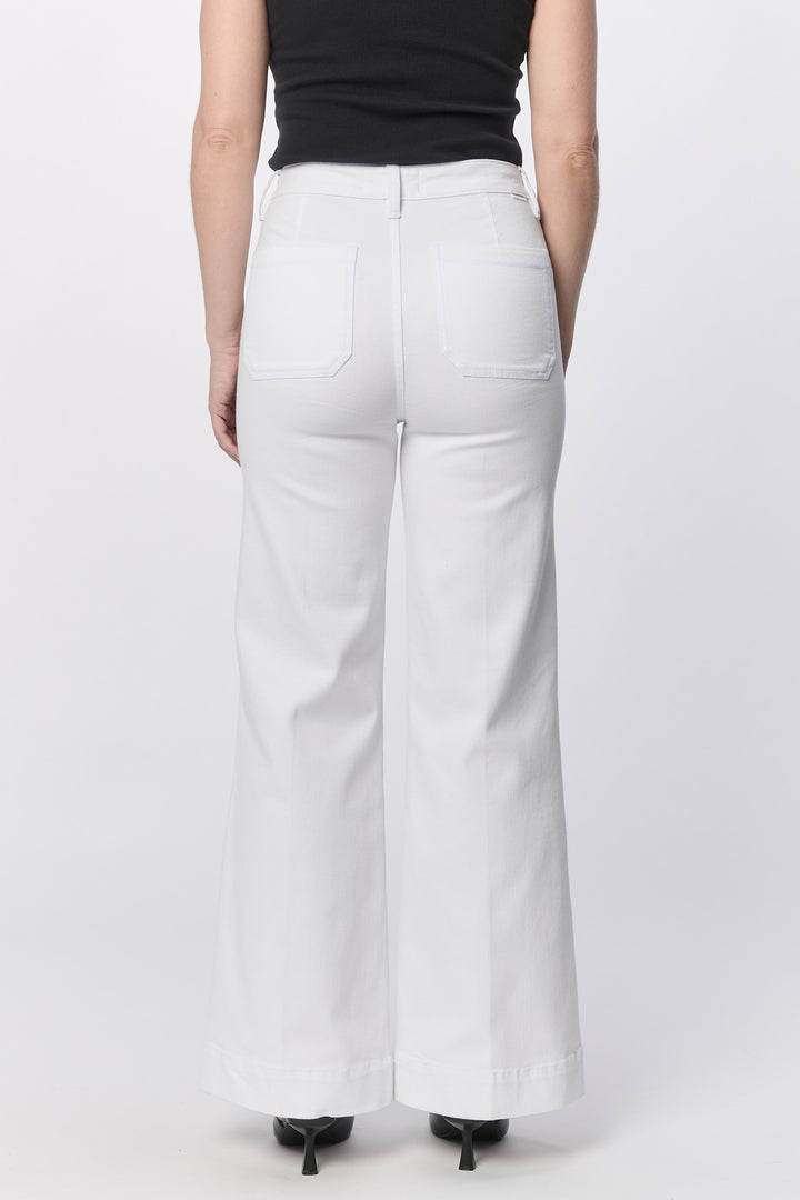Fiona White Wide Leg Jean