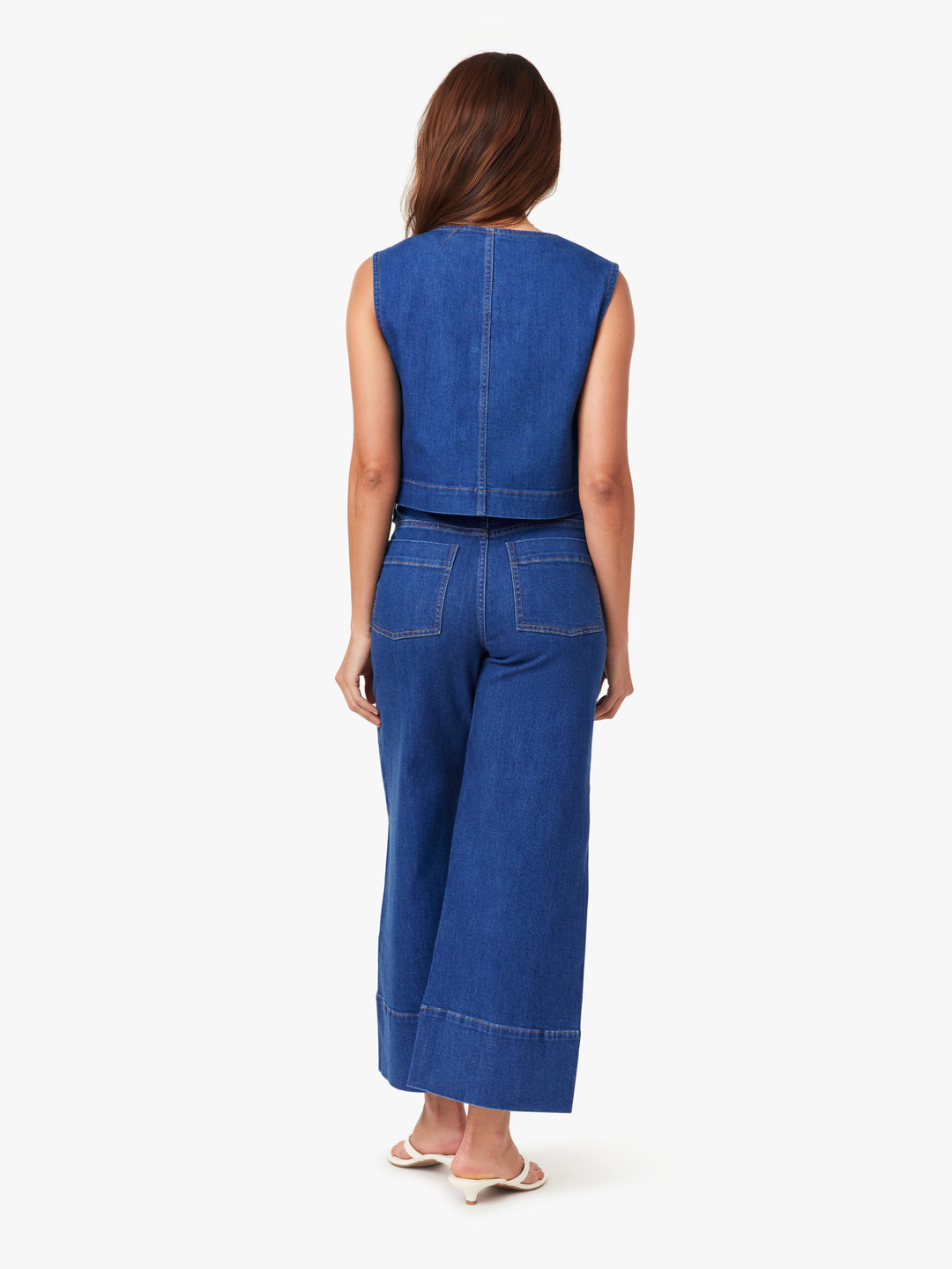 Habitual Denver Pintuck Crop Jeans